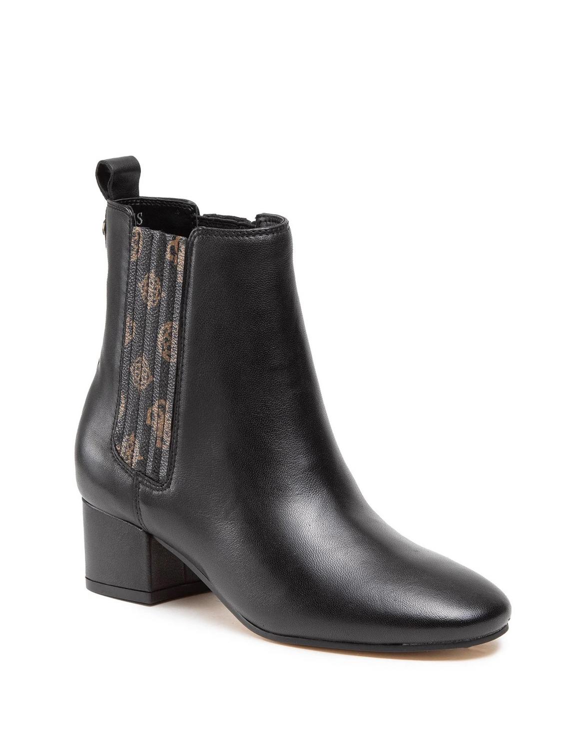 Bottine brune femme sale