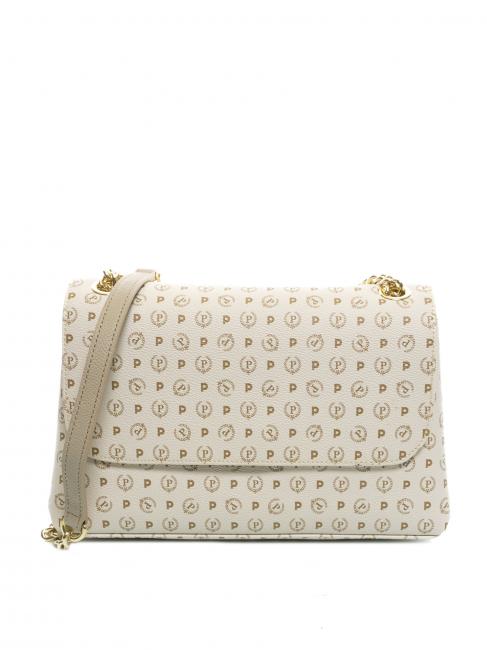 POLLINI HERITAGE Sac à bandoulière moyen Ivoire - Sacs pour Femme