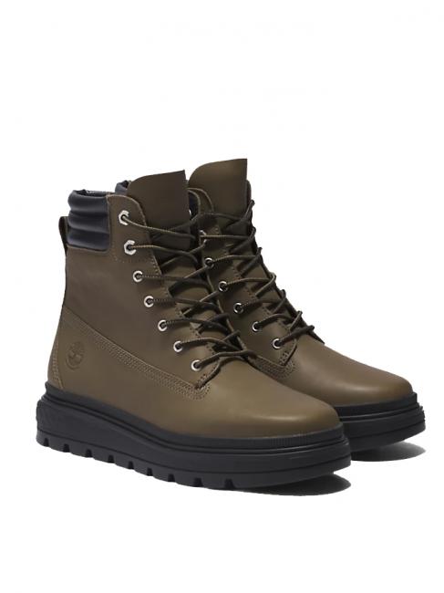 TIMBERLAND RAY CITY Bottines rembourrées milolive - Chaussures Femme