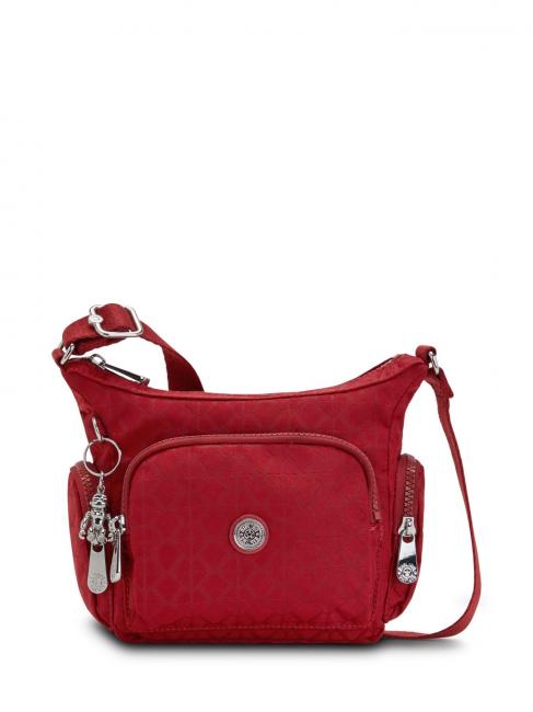 KIPLING GABBIE MINI Petit sac à bandoulière signature rouge - Sacs pour Femme