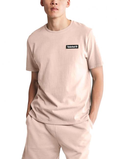 TIMBERLAND T-shirt di caldo cotone  rose camée - T-shirt