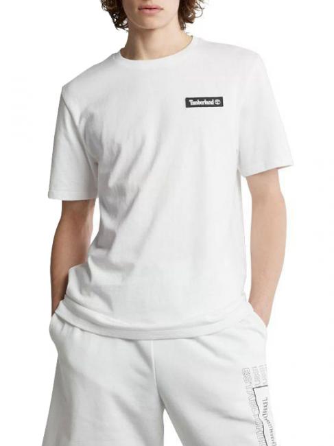 TIMBERLAND T-shirt di caldo cotone  blanc - T-shirt