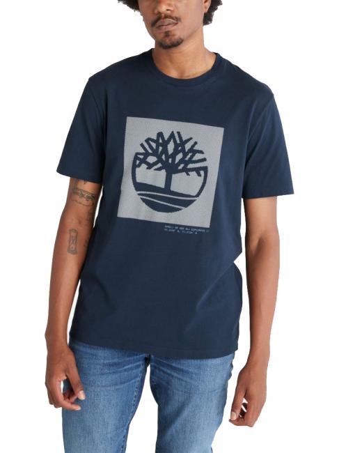 TIMBERLAND GRAPHIC T-shirt avec graphique arbre saphir noir - T-shirt