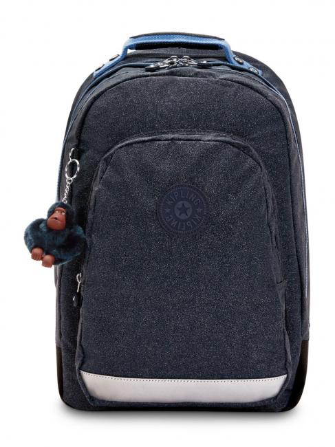 KIPLING CLASS ROOM Sac à dos pour ordinateur portable 15" vraies paillettes bleues - Sacs à dos pour l'École & les Loisirs