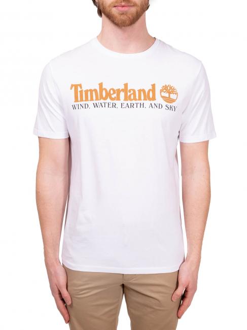 TIMBERLAND WWES T-shirt en cotton blanc - T-shirt