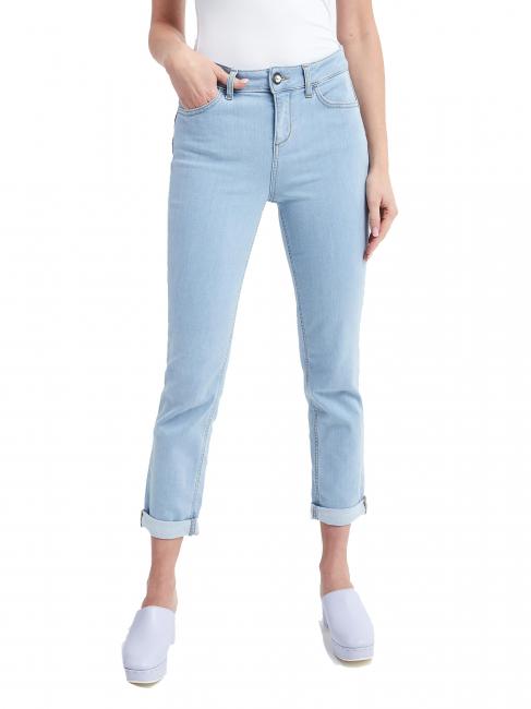 Liujo Bottom Up Parfait Monroe Jean Skinny Taille Normale D.lt Bleu Ecs Comme W Achetez A Prix Outlet