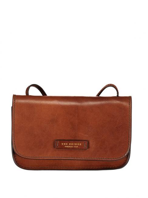 THE BRIDGE RUSTICI Sac à bandoulière en cuir MARRON - Sacs pour Femme