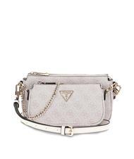 GUESS NOELLE Sac bandouli&egrave;re double o&ugrave; logo - Sacs pour Femme - 1