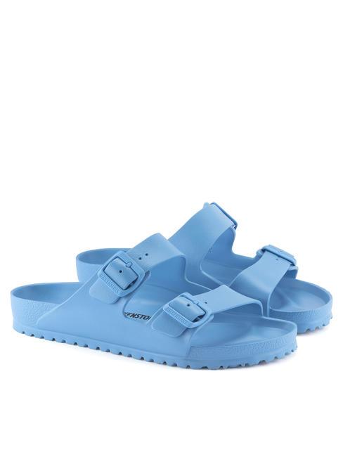 BIRKENSTOCK ARIZONA EVA Sandale chausson en caoutchouc bleu ciel - Chaussures Femme