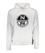 NORTH SAILS NEWPORT USA EST Sweat avec capuche et poche blanche - Pulls molletonn&eacute;s - 1