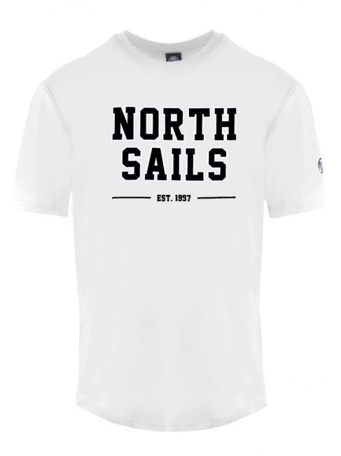 NORTH SAILS EST 1997 T-shirt en cotton blanche - T-shirt