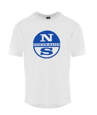 NORTH SAILS LOGO PRINT T-shirt en cotton blanche - T-shirt - 1