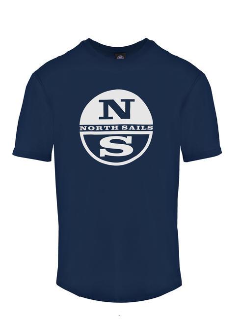NORTH SAILS LOGO PRINT T-shirt en cotton bleu marine - T-shirt