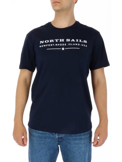 NORTH SAILS NEWPORT - RHODE ISLAND T-shirt en cotton bleu marine - T-shirt