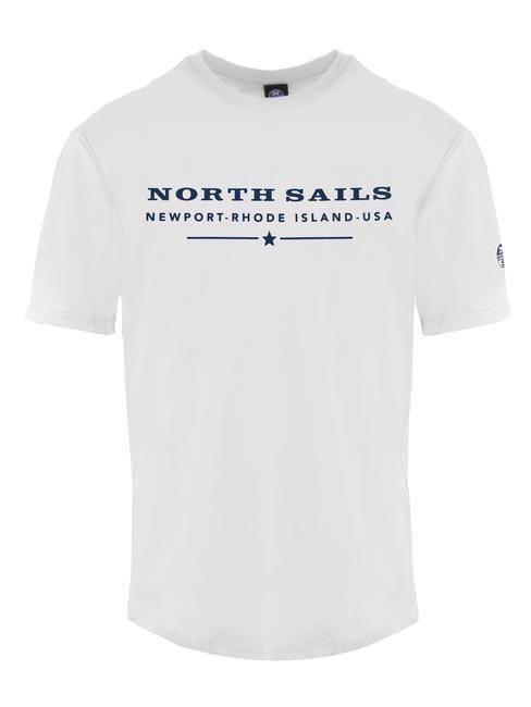 NORTH SAILS NEWPORT - RHODE ISLAND T-shirt en cotton blanche - T-shirt