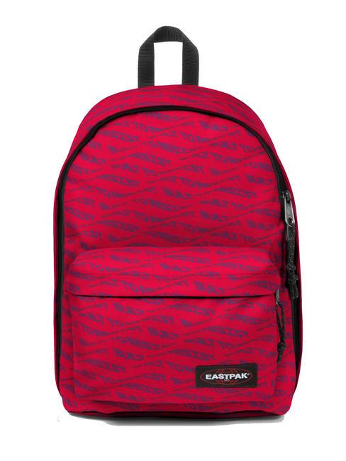 EASTPAK OUT OF OFFICE 13 "sac à dos pour ordinateur portable sculptytype rouge - Sacs à dos pour l'École & les Loisirs