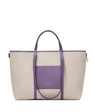 GIANNI CHIARINI SUPERLIGHT Cabas en paille et cuir var. glycine - Sacs pour Femme - 1