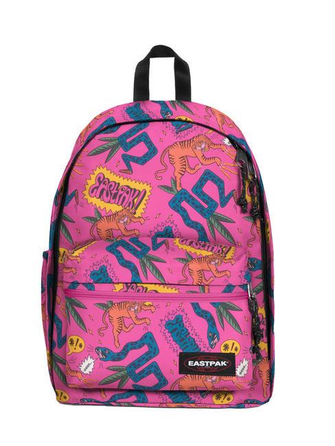 EASTPAK OFFICE ZIPPL'R Sac à dos avec poche pc 13'' bande dessinée rose - Sacs pour Femme