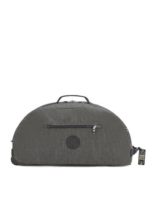 KIPLING DEVIN ON WHEELS Sac à roulettes moyen blackpeppe - Valises Semi-rigides