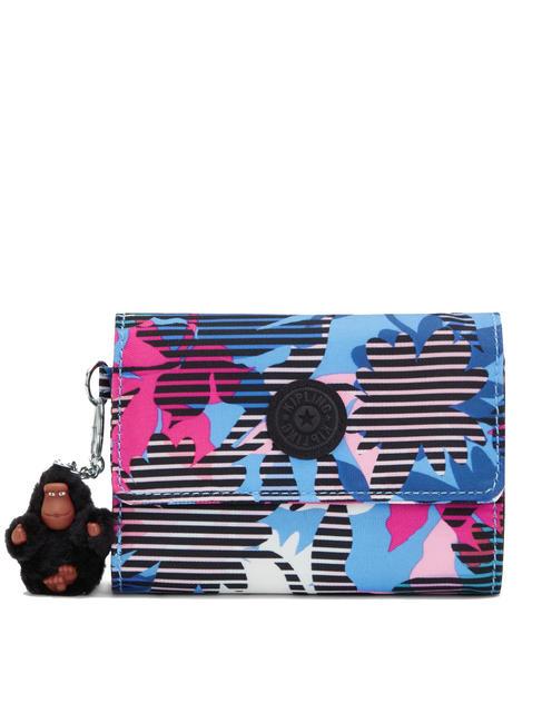 KIPLING PIXI Portefeuille compact fleurs brillantes - Portefeuilles Femme