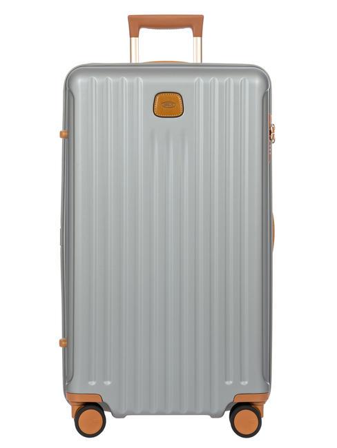 BRIC’S CAPRI Malle Trolley grande taille ARGENT - Valises Rigides