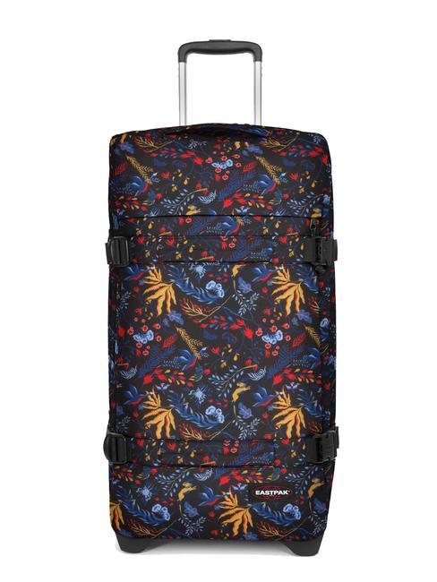 EASTPAK TRANSIT'R M Chariot de taille moyenne noir fantaisiste - Valises Semi-rigides