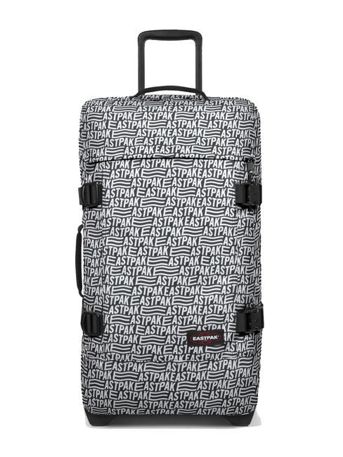 EASTPAK TRANVERZ M Chariot moyen sculpttype noir - Valises cabine