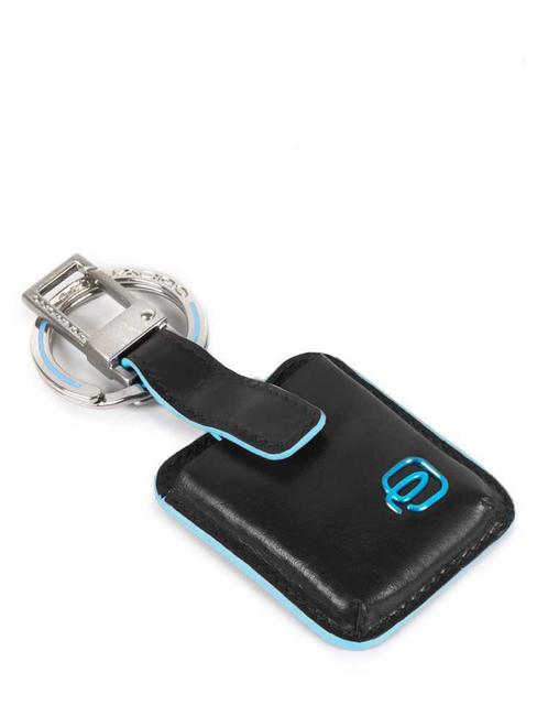 PIQUADRO Porte-clés BLUE SQUARE, avec dispositif CONNEQU Noir - Porte-clés