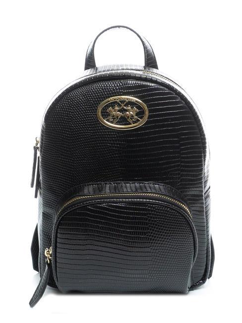 LA MARTINA GERALDINA Sac à dos imprimé noix de coco noir - Sacs pour Femme