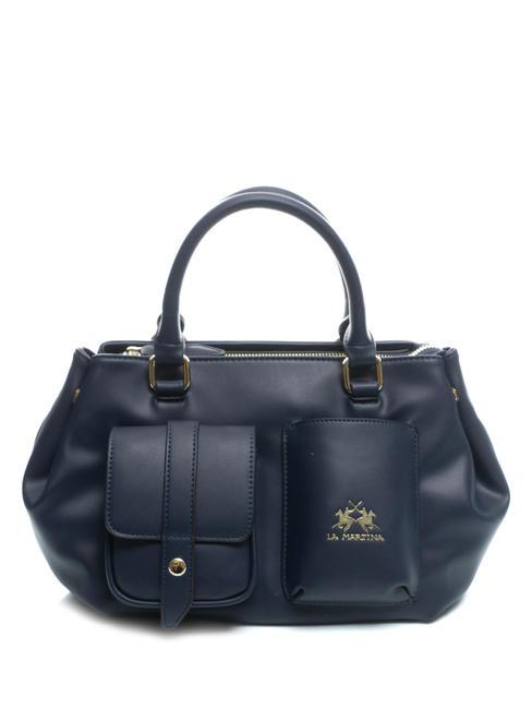 LA MARTINA DIANA Sac fourre-tout avec poche frontale bleu - Sacs pour Femme