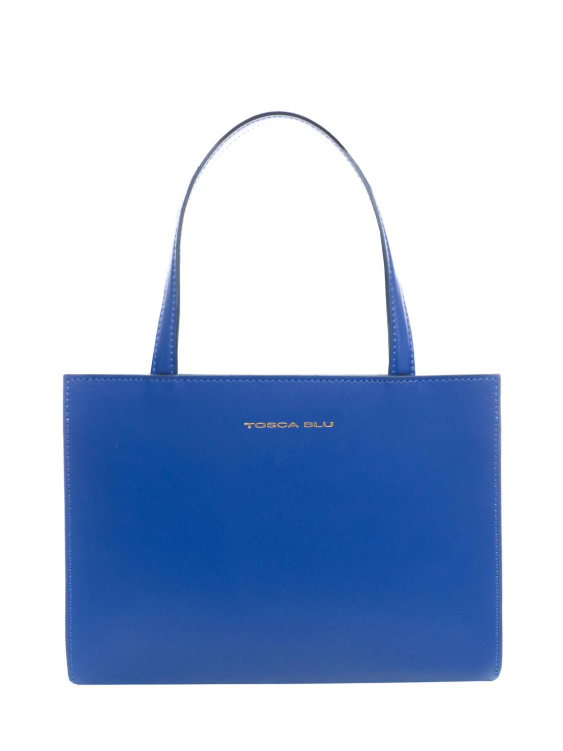 Tosca Blu Ily Sac A Main En Cuir Bleu Electrique Achetez A Prix Outlet