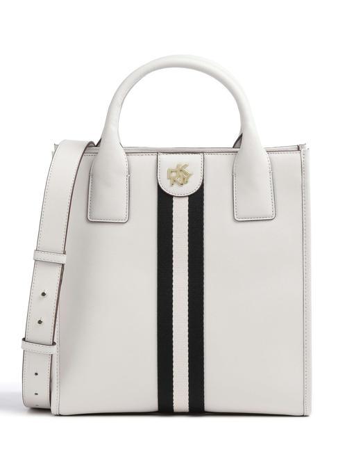 DKNY CAROL Sac à main en cuir Saffiano Galet - Sacs pour Femme