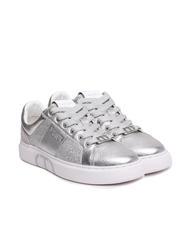 TWINSET PRINT OVAL T Basket en cuir lamin&eacute; - Chaussures Femme