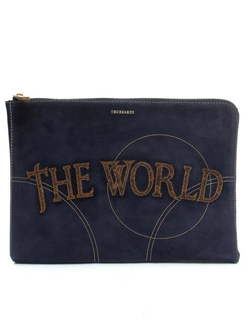 TRUSSARDI ELITE HAVANA Pochette à la main brun foncé - Sacs pour Femme