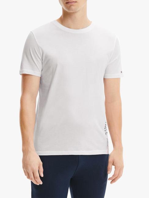 TOMMY HILFIGER CN SS TEE T-shirt extensible blanche - T-shirt