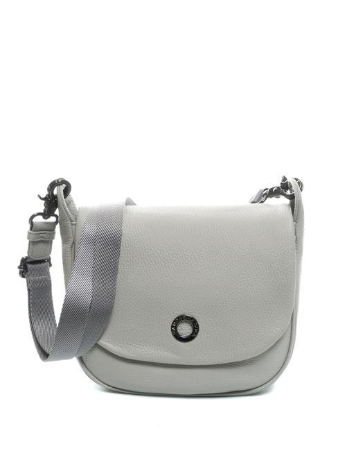 MANDARINA DUCK MELLOW Mini sac à bandoulière en cuir perle - Sacs pour Femme