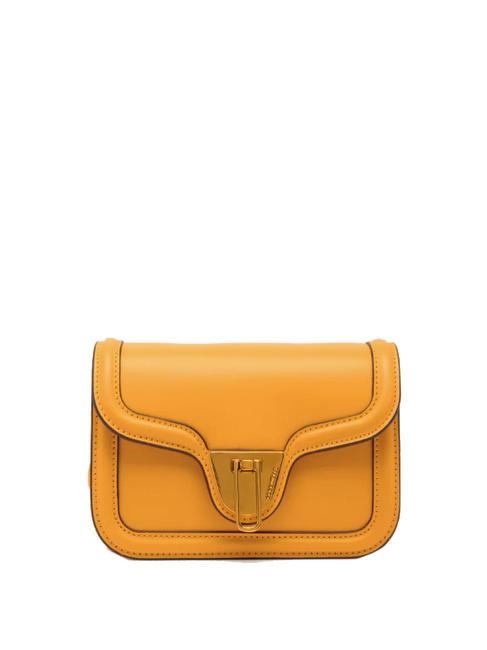 COCCINELLE MARVIN TWIST Micro sac avec bandoulière abricot - Sacs pour Femme