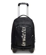 INVICTA LOGO ACTIVE NEW PLUG Sac &agrave; dos trolley amovible &agrave; 2 roues Noir - Sacs &agrave; dos &agrave; roulettes - 1