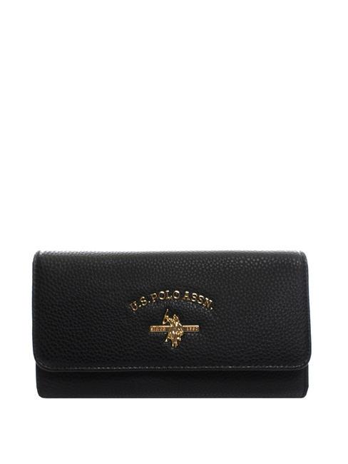 U.S. POLO ASSN. STANFORD Grand portefeuille NOIR - Portefeuilles Femme