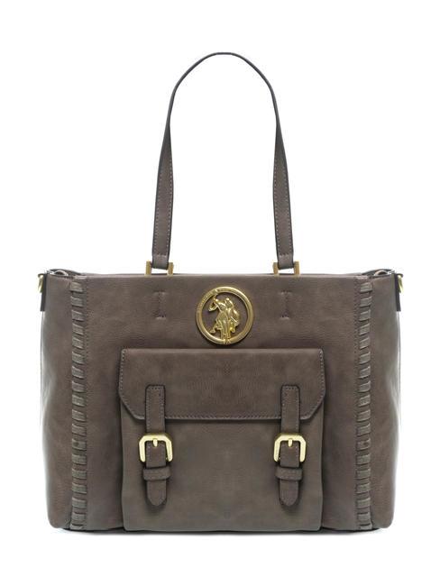 U.S. POLO ASSN. COUNTRYSIDE Grand sac fourre-tout taupe - Sacs pour Femme