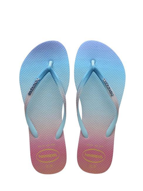 HAVAIANAS SLIM GRADIENT Tongs blanc - Chaussures Femme