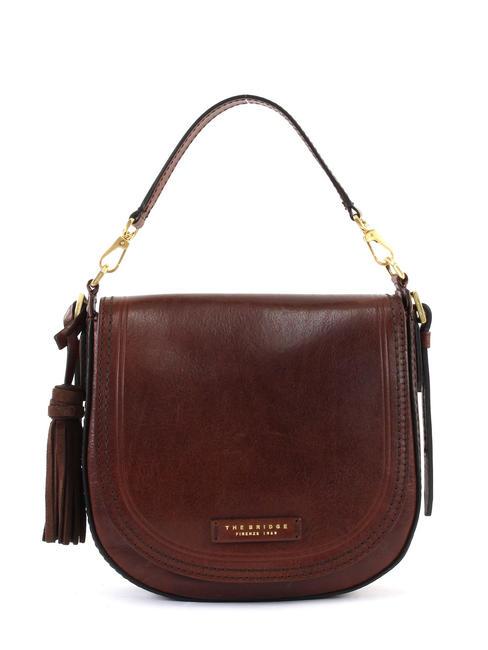 THE BRIDGE PEARLDISTRICT Sac double fonction en cuir MARRON - Sacs pour Femme