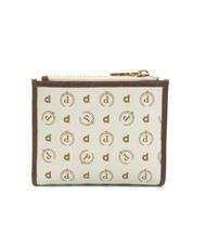 POLLINI HERITAGE Portefeuille compact ivoire / brun - Portefeuilles Femme - 1