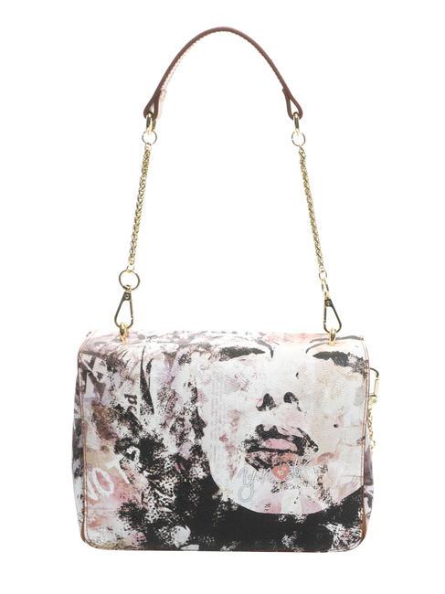 Sac à épaule Femme YNOT Flagvintage - Cuir Mixte - Couleur Brésil - Neuf Avec étiquettes