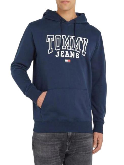 TOMMY HILFIGER TOMMY JEANS REGULAR ENTRY Sweat-shirt à capuche, en coton BLEU - Pulls molletonnés