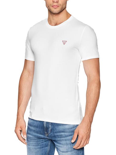 GUESS ORIGINAL T-shirt avec logo blanc pur - T-shirt