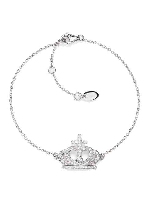 AMEN CORONE Bracelet à breloques couronne rhodium - Bracelets