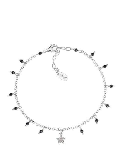 AMEN CANDY CHARM Bracelet cristaux noirs et zircons rhodium - Bracelets