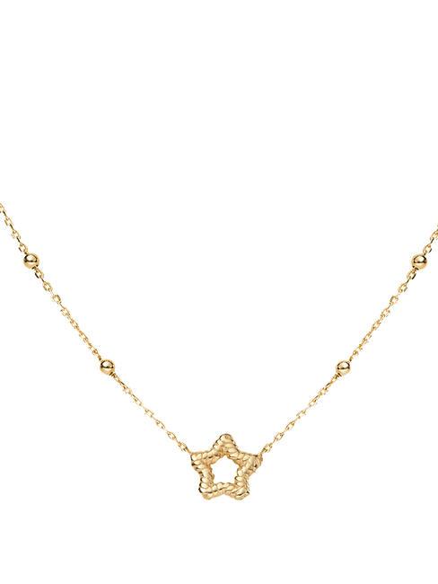 AMEN COCCOLE Collier plaqué or avec étoile or - Colliers