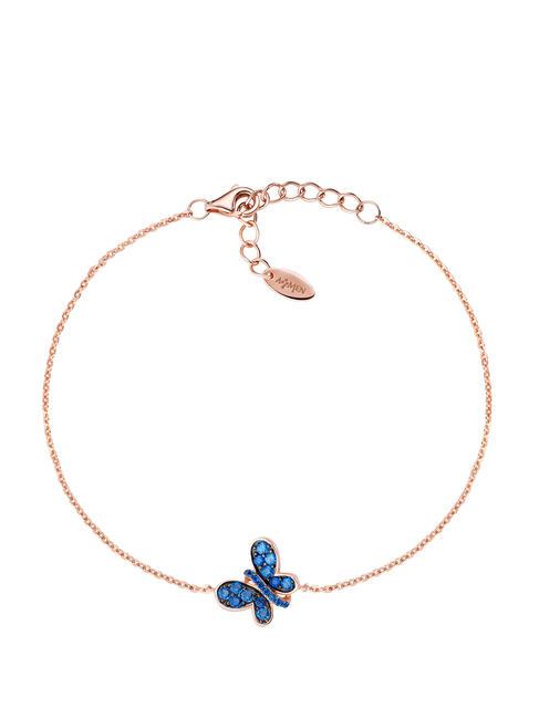 AMEN FARFALLE Bracelet zircon bleu et blanc Rose - Bracelets
